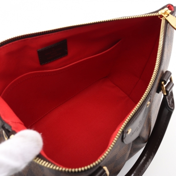 Louis Vuitton Sienna PM Damier Ebene Handbag Brown 2way - Picture 2 of 8